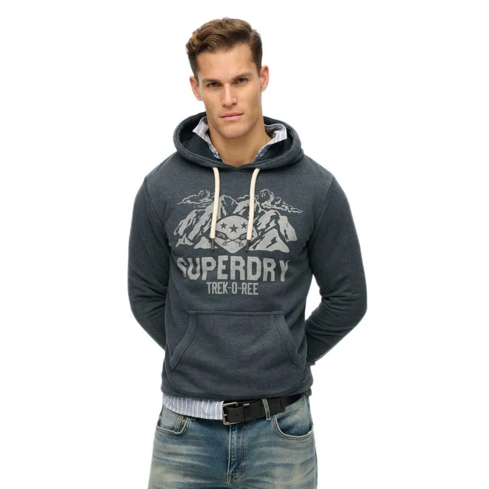 

Худи Superdry Lo-Fi Outdoor Mono Relaxd, серый