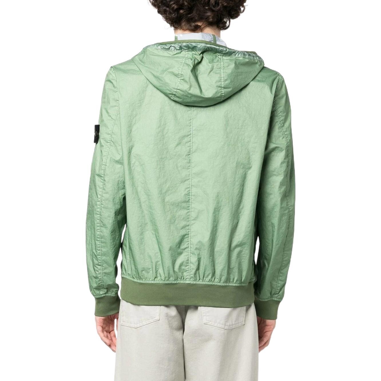 Куртка мужская Stone Island Membrana 3L TC, зеленый — фото 3