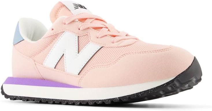 Кроссовки New Balance Kids 237 V1 на шнуровке, фиолетовый — фото 4