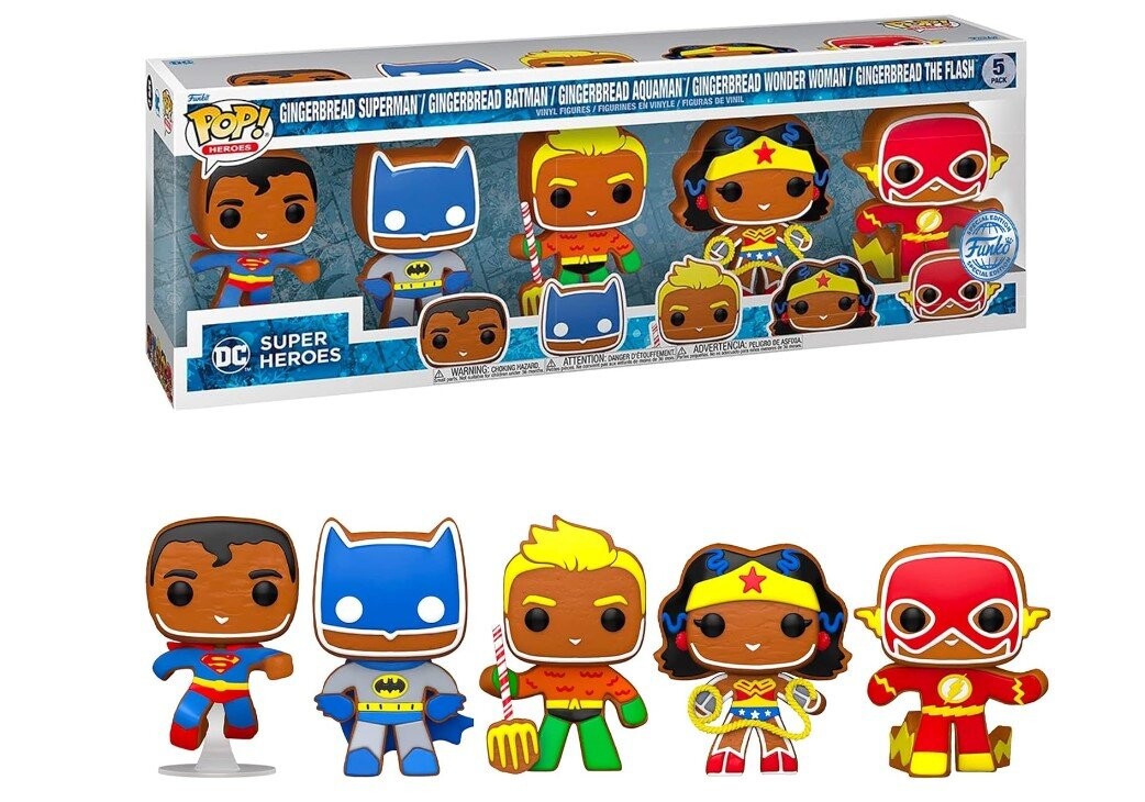 

Funko POP! DC Super Heroes, Пряники, 5 штук