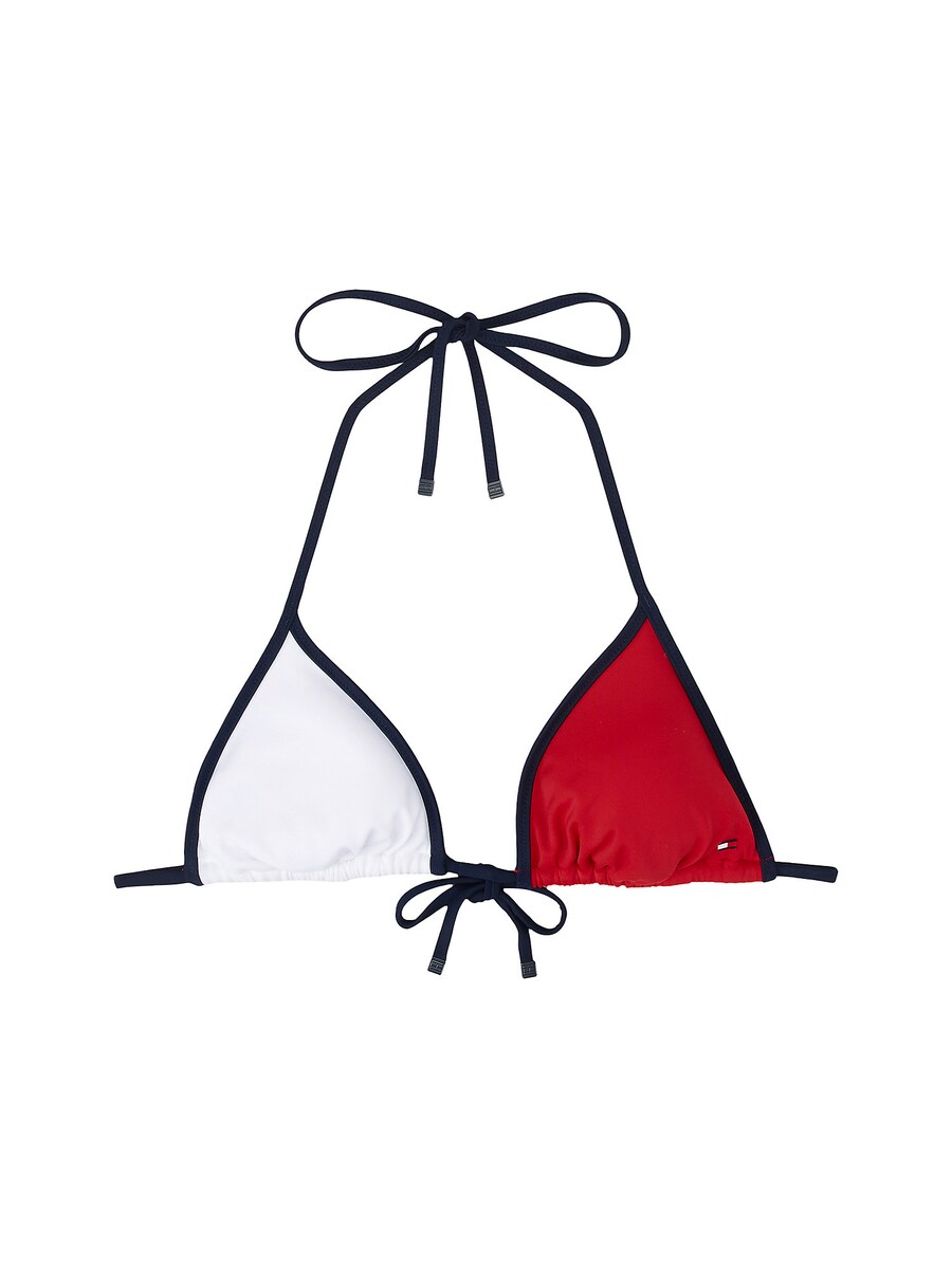 

Треугольный бикини-топ TOMMY HILFIGER, цвет Red/White