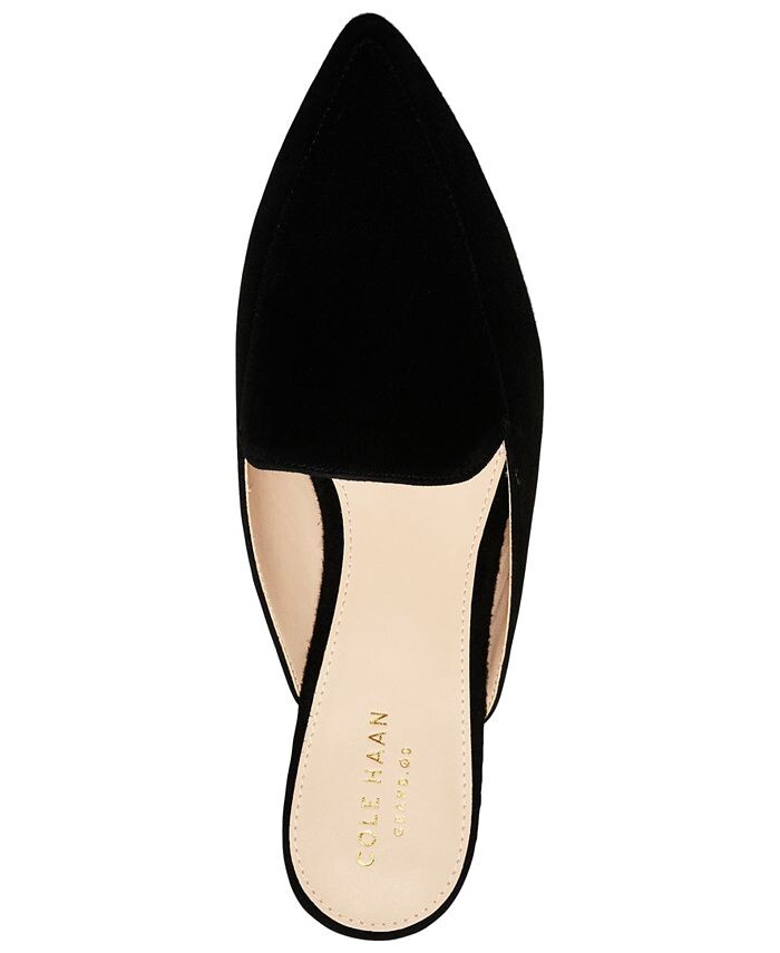 Женские мюли Piper Cole Haan, цвет Black Suede — фото 4