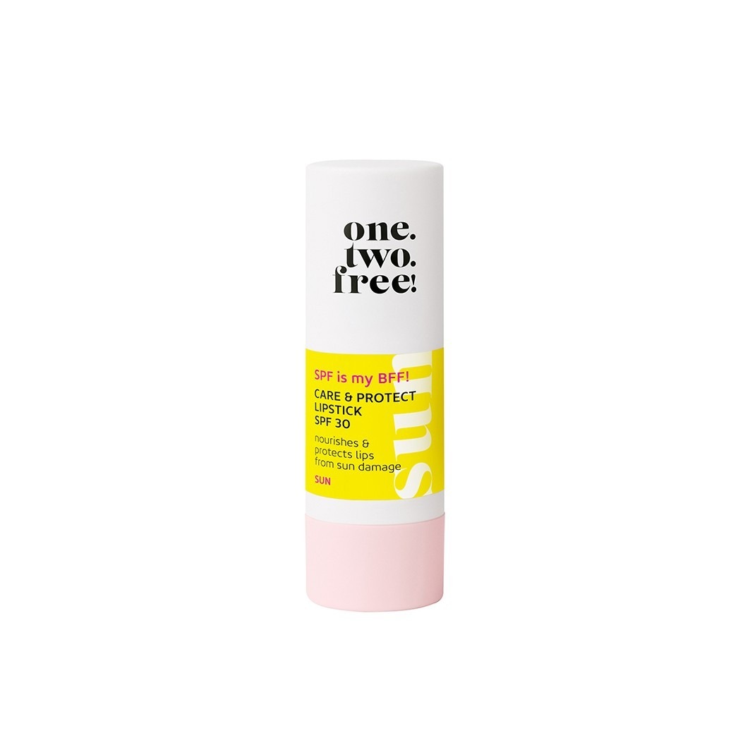 

Бальзам для губ care & protect lipstick spf 30 Onetwofree, вес 4.3 гр.
