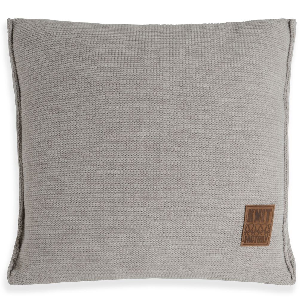 

Подушка Knit Factory Uni - Ледяная глина - 50x50 см