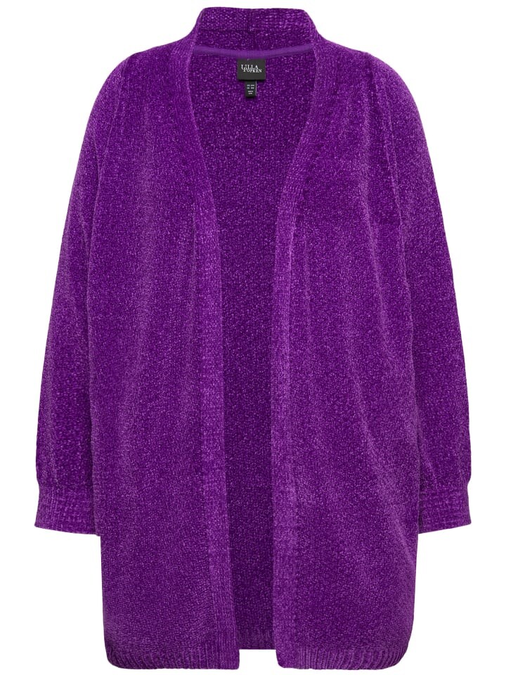 

Спортивная куртка Ulla Popken Strickjacke, цвет dunkles violett