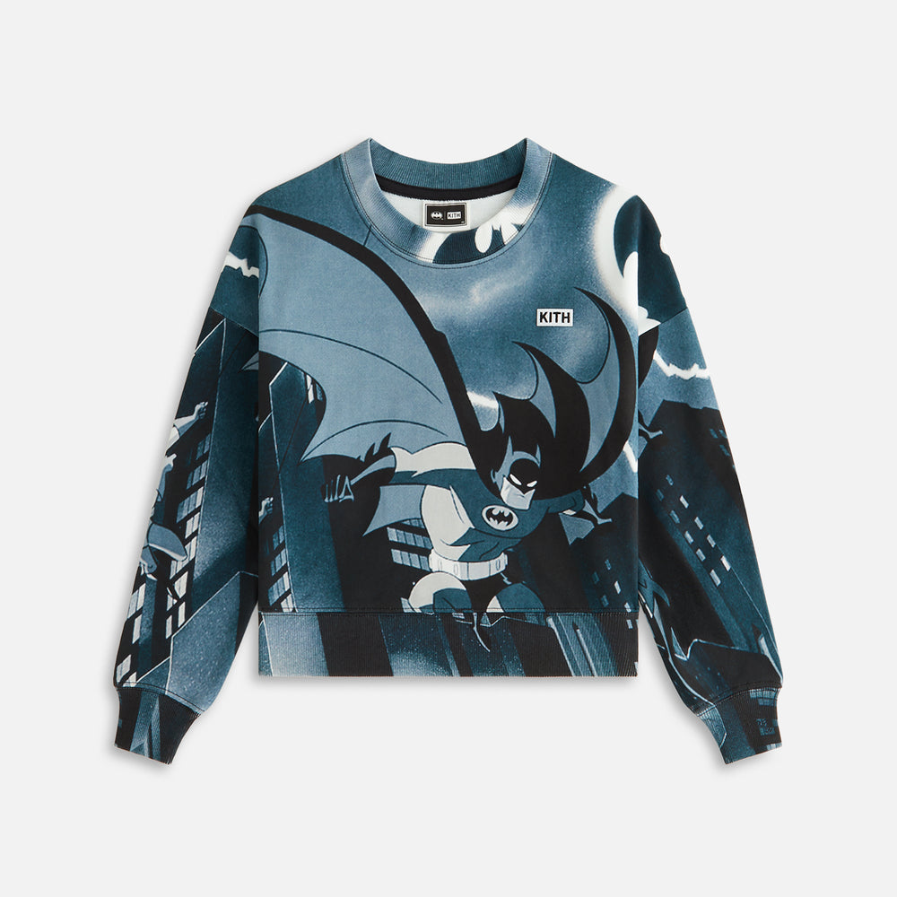 

Свитер Batman | Kith Kids Batman and Robin Nelson Crewneck, черный
