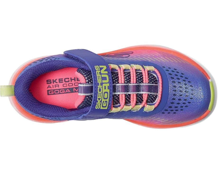 Кроссовки SKECHERS KIDS Go-Run Accelerate - Glitter Soul 303898L, цвет Navy/Multi — фото 2