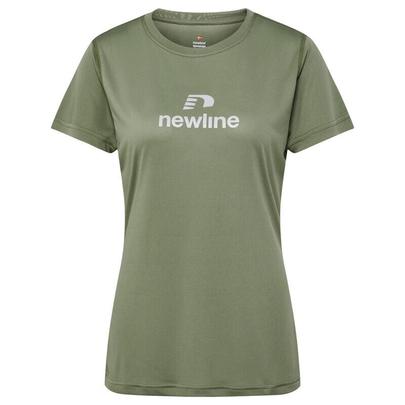 

Nwlbeat Tee Женская футболка для бега легкая NEWLINE, цвет gruen