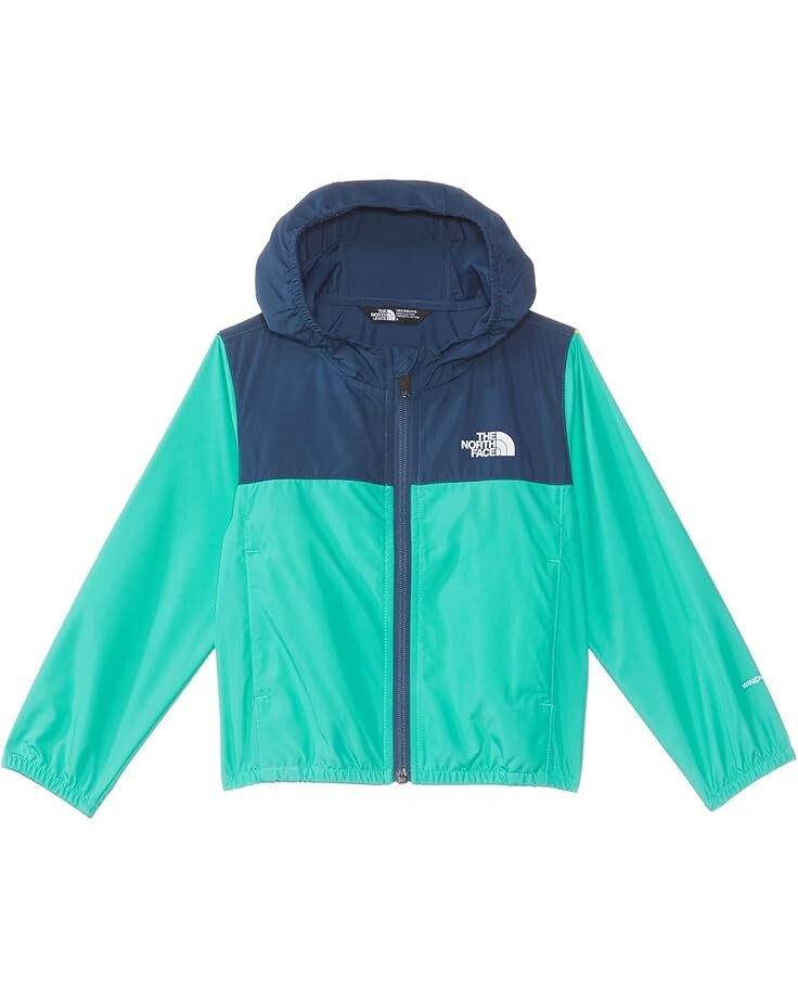

Куртка The North Face Kids Never Stop Hooded WindWall Jacket, цвет Geyser Aqua