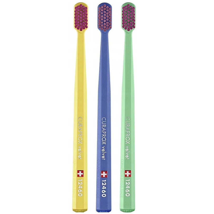 

Зубная щетка Curaprox CS 12460 бархатная (многоцветная) x3