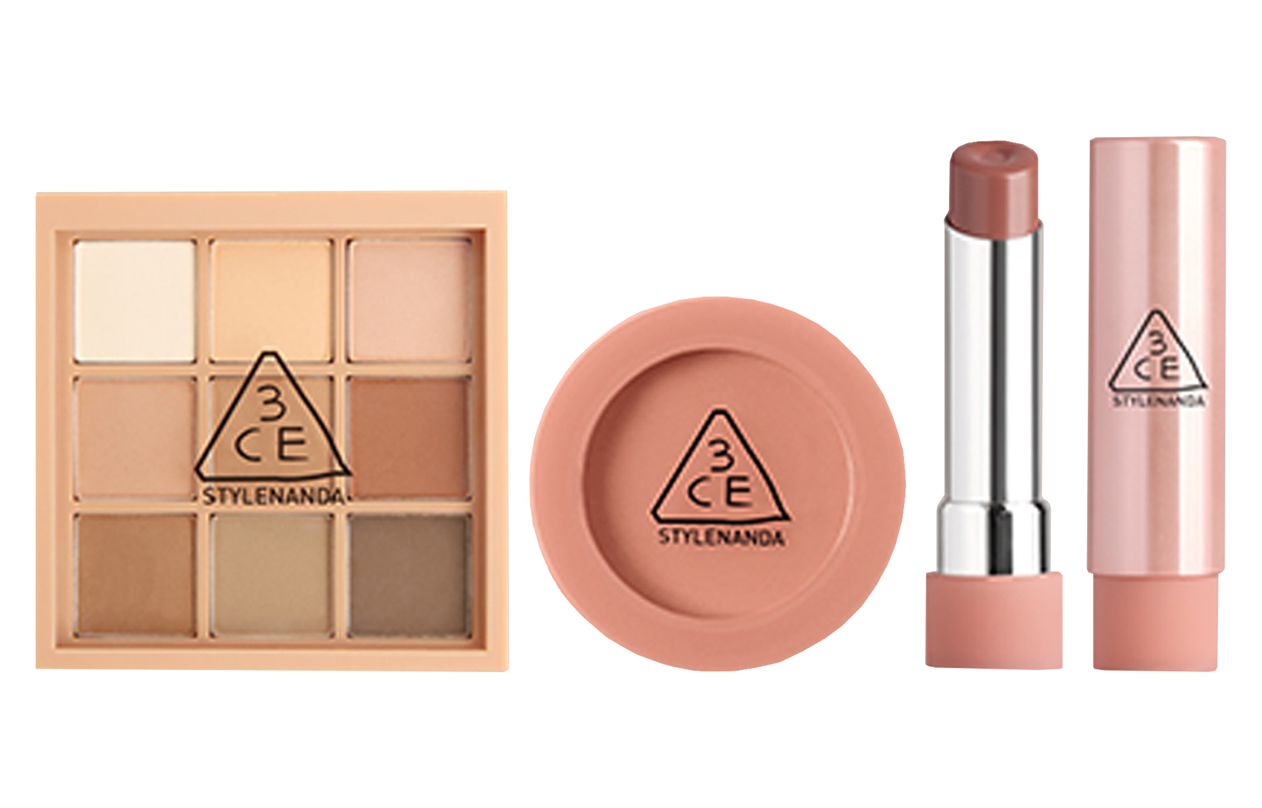 

Тени для век, румяна и помада наборы для макияжа легко растушевываются естественное контурирование 3CE