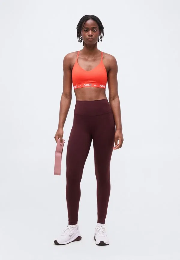 Спортивный бюстгальтер indy с легкой поддержкой Nike Performance, Light Crimson — фото 2