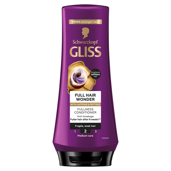

Кондиционер, придающий объем волосам, 200 мл Gliss Full hair wonder