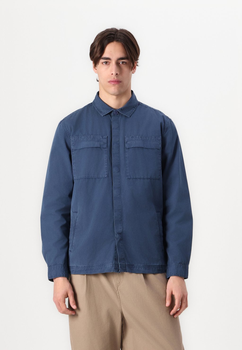 

Рубашка CASTLEBAY GARMENT DYED OVERSHIRT Barbour, синий