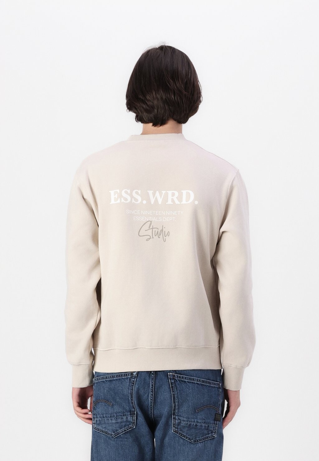 

Толстовка JJEURBAN EDGE STUDIO CREW Jack & Jones, бежевый