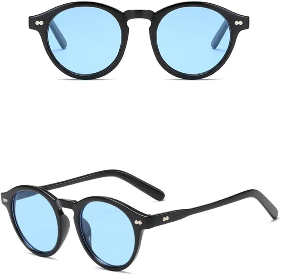 

Солнцезащитные очки UV400 с круглыми заклепками, конфетные цвета, панк-стиль, для женщин и мужчин, для бега и занятий спортом на открытом воздухе UYPTK, Tyj202-7