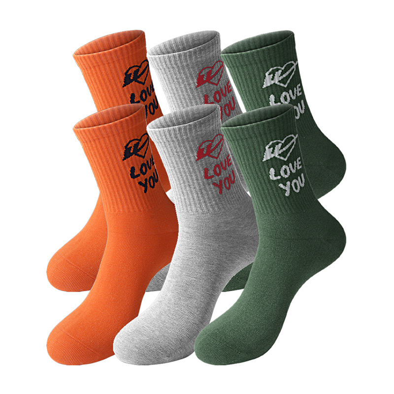 

Низкие носки унисекс 6 пар WARRIOR, оранжевый/зеленый/серый