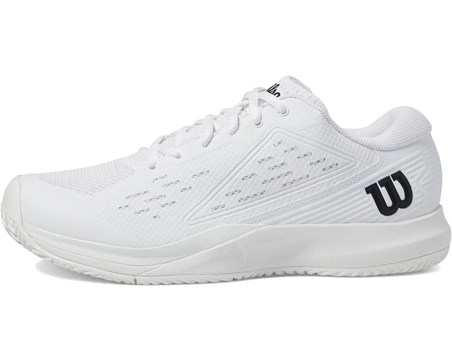 Кроссовки Wilson Rush Pro Ace, White/White/Black — фото 4