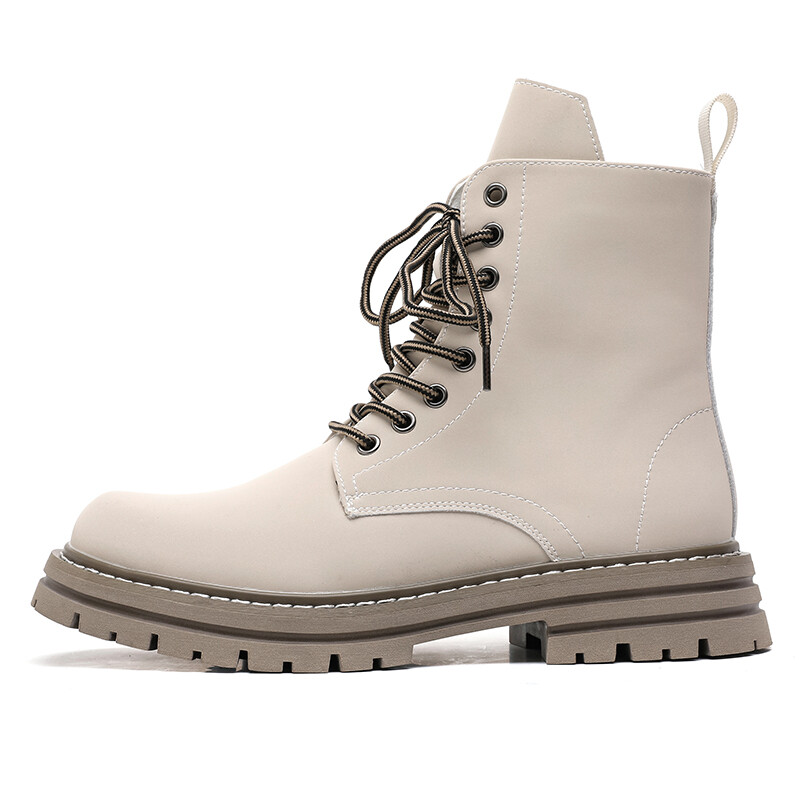 

Мужские ботинки Cahhrrn X Martin Boot Men Beige Xiwencha