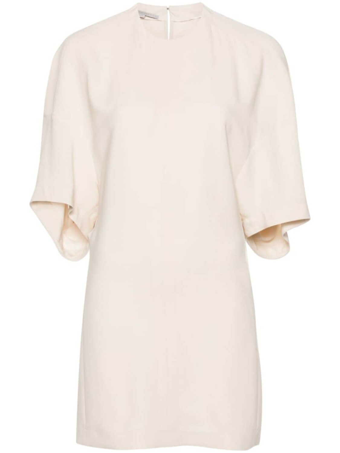 

Stella McCartney платье мини Cape с драпировкой, нейтральный цвет