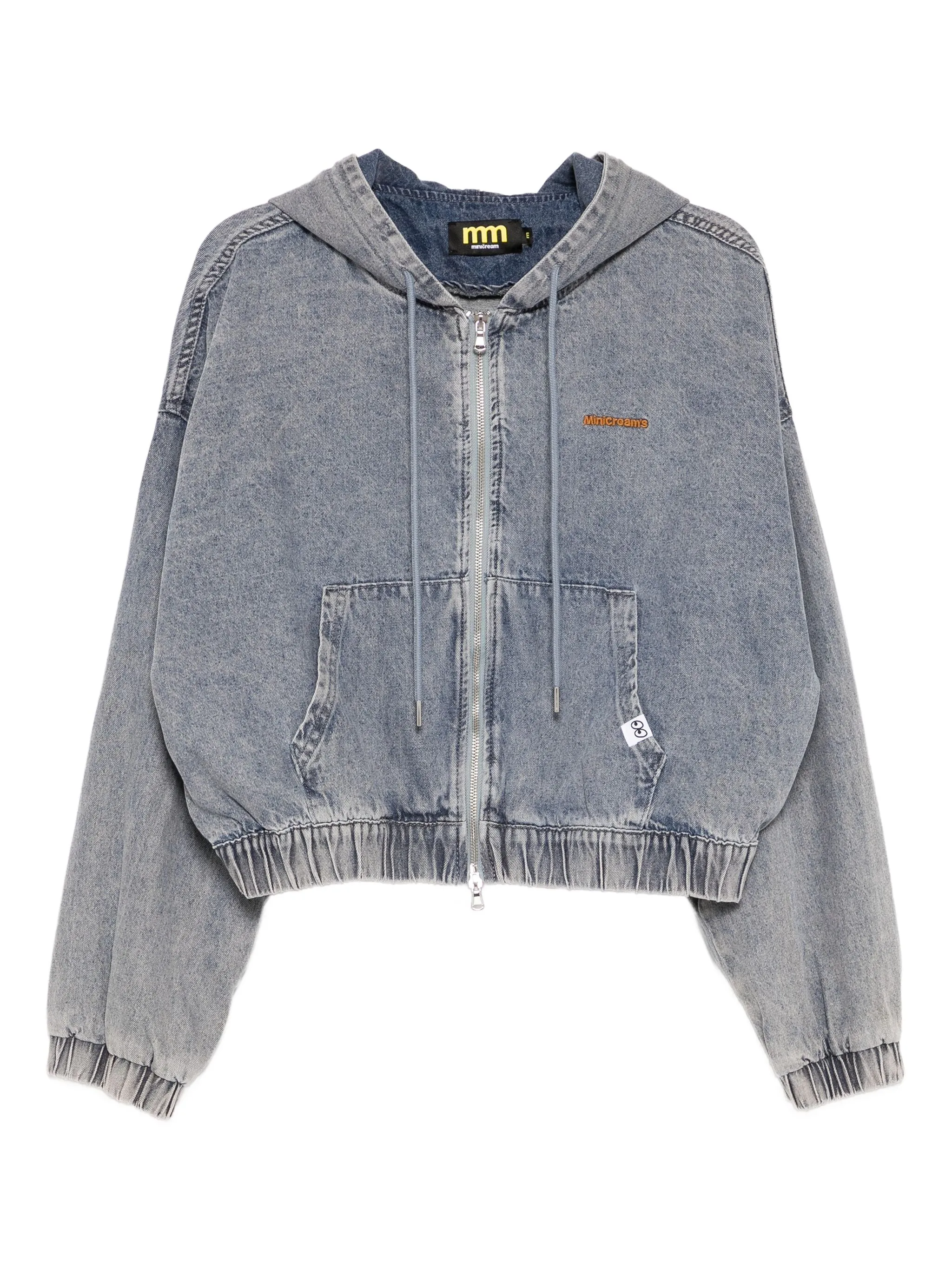 

Куртка с вышитым логотипом Mini Cream, синий