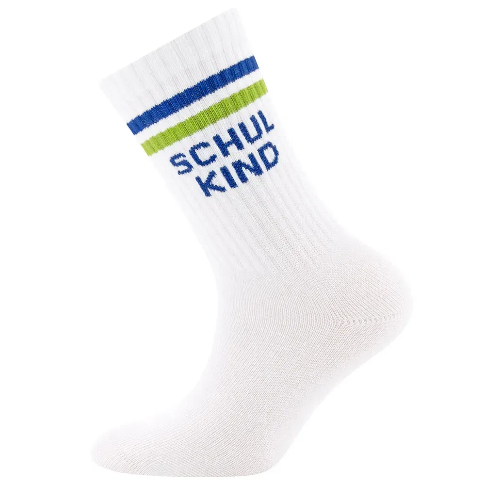 Носки детские с надписью Schulkind, Ewers, surf blue