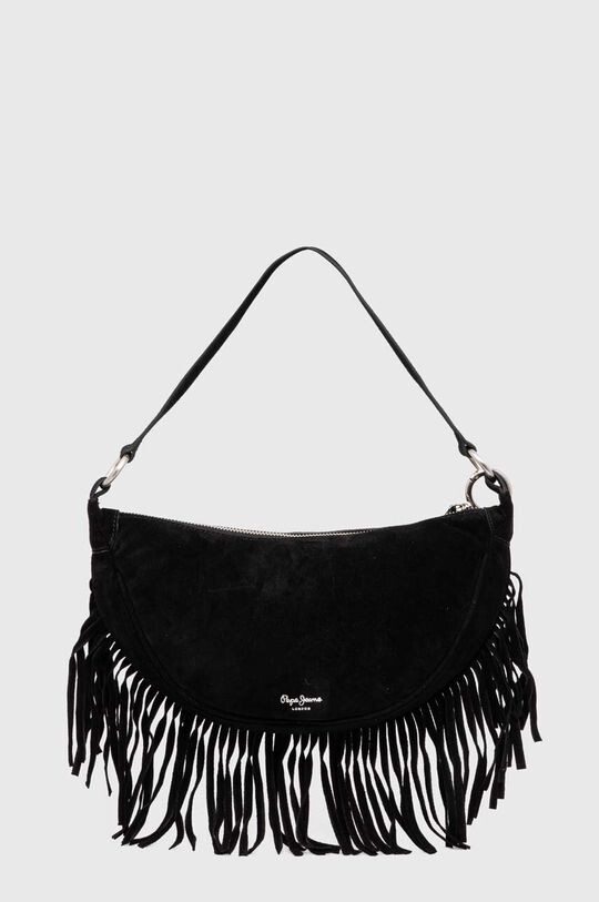 

Замшевая сумка Janice Angie Pepe Jeans, черный