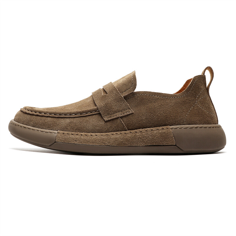 

Туфли мужские Men"s Casual Men Low-Top Modengpan, хаки
