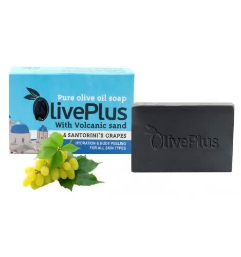 

Оливковое мыло с вулканической пылью и экстрактом винограда 100 г OlivePlus