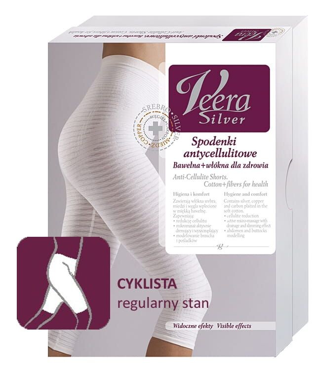 

Компрессионные шорты Veera Silver Spodenki Antycellulitowe Cyklista Regul., L