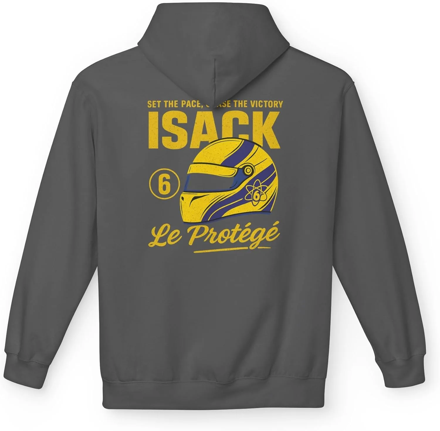 

Супер худи Racing-Themed с цветным принтом на спине