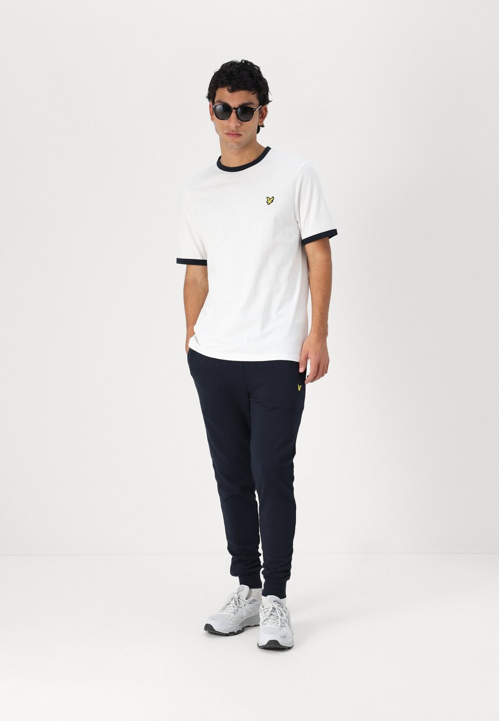 

Спортивные брюки SKINNY Lyle & Scott, темно-синий