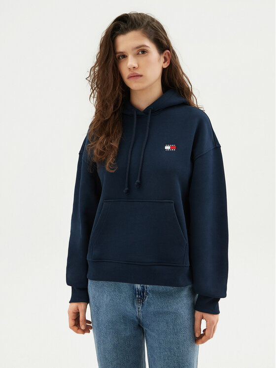 

Толстовка свободного кроя Badge DW0DW19414 Tommy Jeans, синий