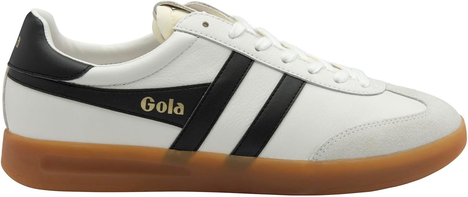 

Кроссовки Gola Mens Cyclone Leather, белый/черный/карамельный