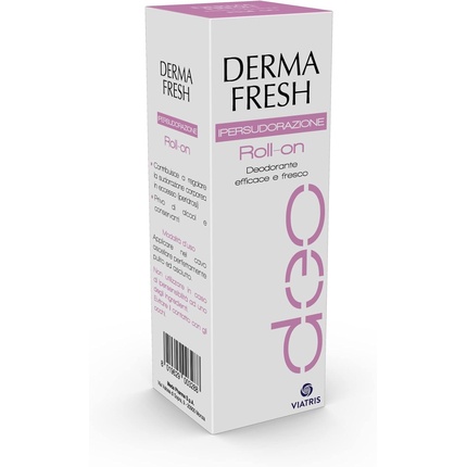 

Dermafresh Шариковый дезодорант от гиперпотливости, свежий, без спирта и консервантов, для регулирования избыточного потоотделения 75 мл