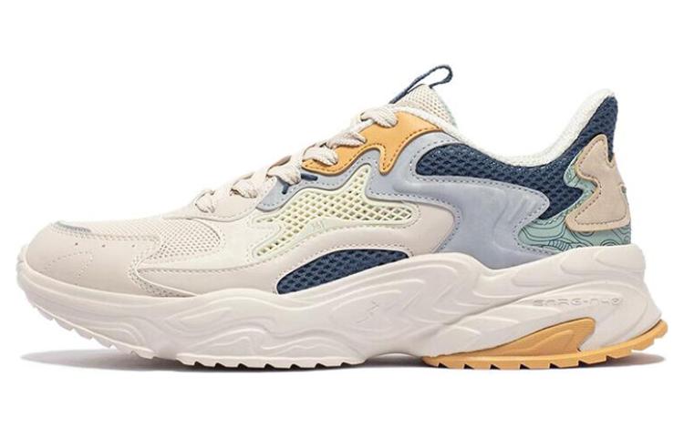 

Амортизирующие и водонепроницаемые низкие кроссовки для бега мужские Oat Milk 361°