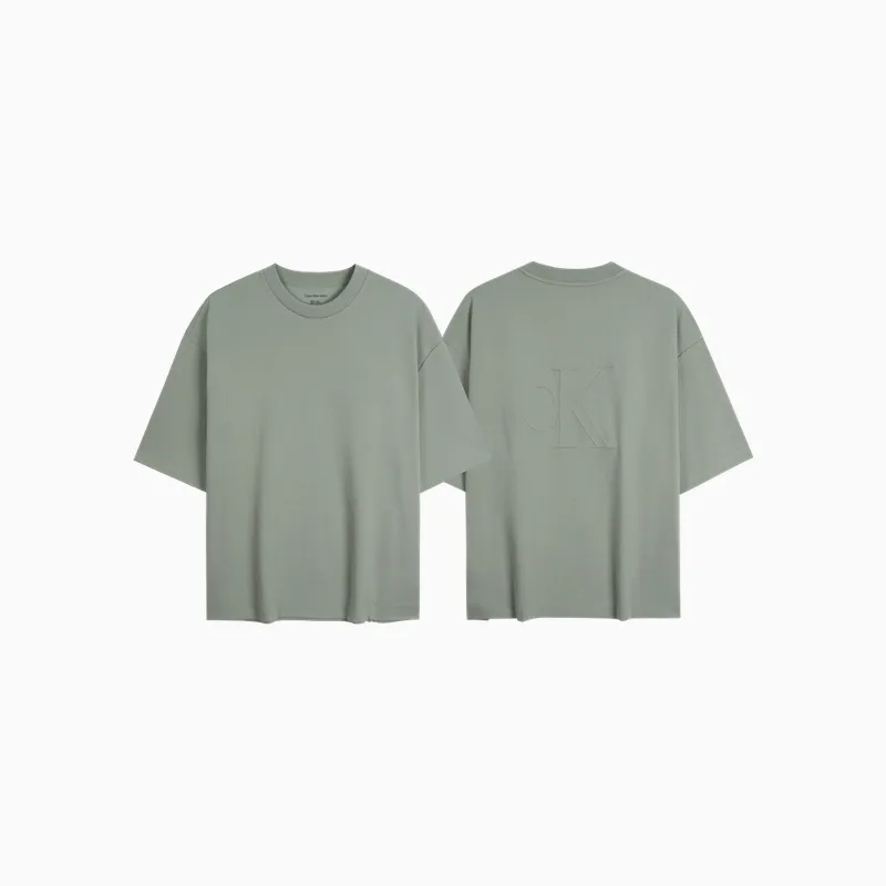 Футболка Pique Calvin Klein, YAF-Moon White — фото 4