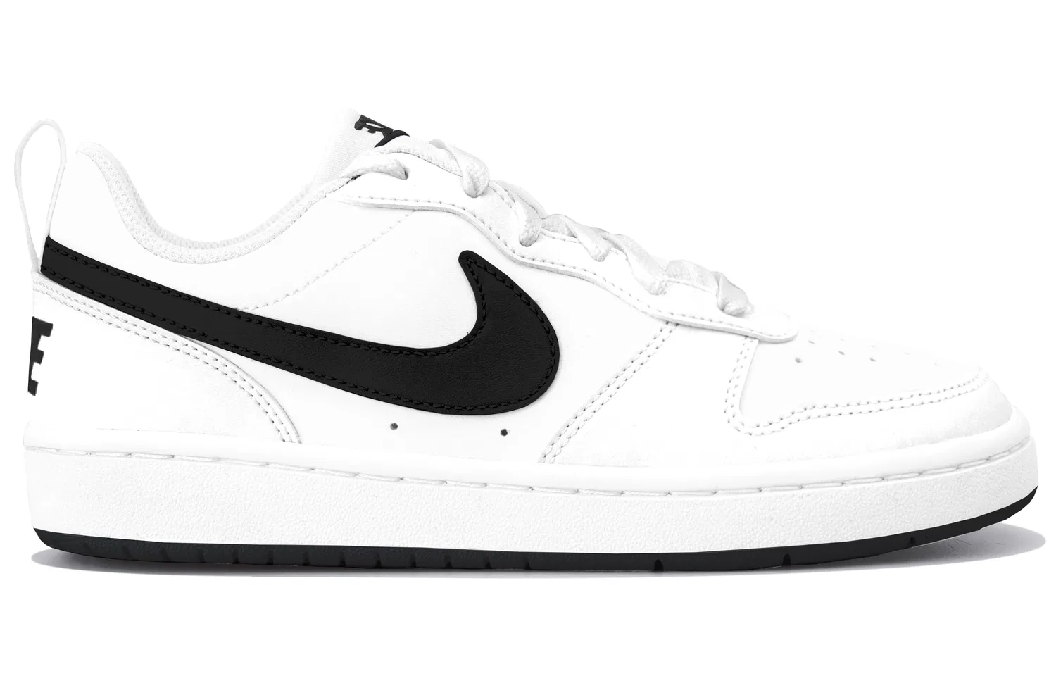 Кроссовки для скейтбординга Nike Court Borough 2 High Street Black Print Low Top Black — фото 3