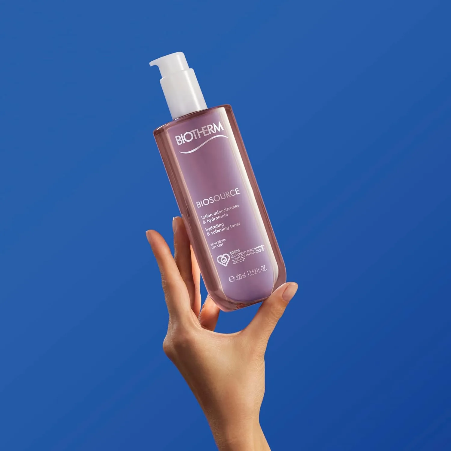 Тоник Biotherm — Увлажняющий и смягчающий Biosource для сухой кожи с биотехнологическим планктоном — фото 3
