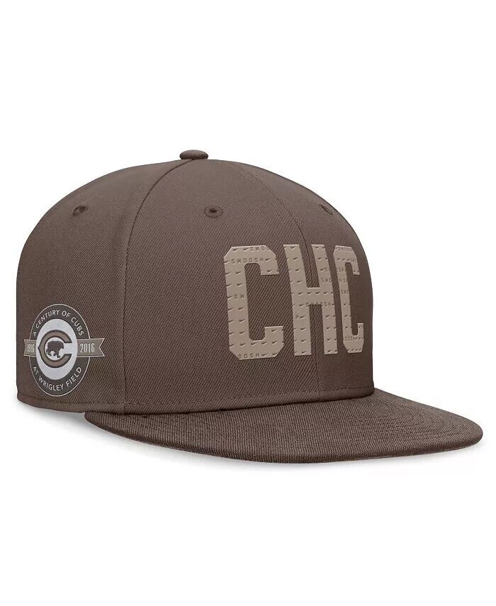 

Мужская коричневая бейсболка Chicago Cubs Statement Ironstone Performance True Fitted Nike