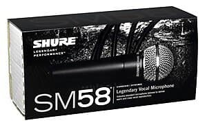 

Вокальный микрофон Shure SM58S Handheld Cardioid Dynamic Microphone with On / Off Switch