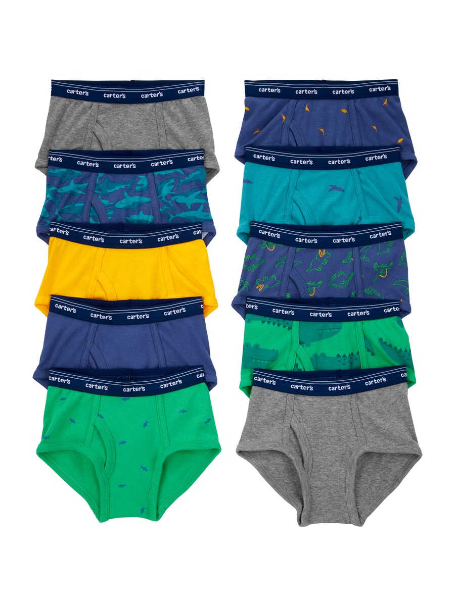 

Трусы Carter's, цвет Dark blue/Yellow/Grey/Green