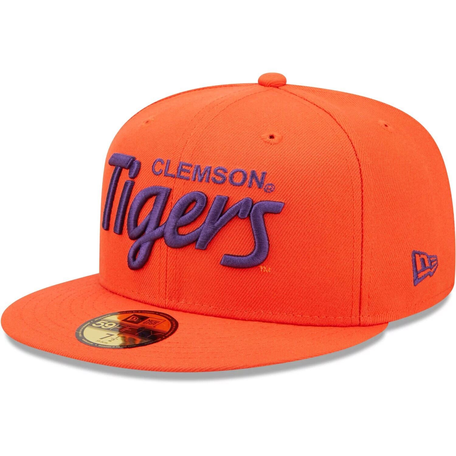 

Мужская приталенная шляпа New Era оранжевая Clemson Tigers Griswold 59FIFTY