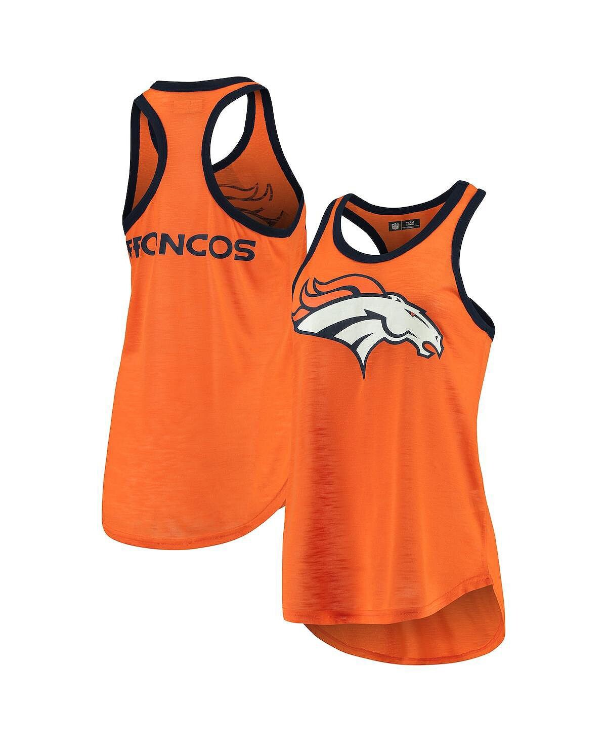 

Женская оранжевая майка Denver Broncos Tater G-III 4Her by Carl Banks