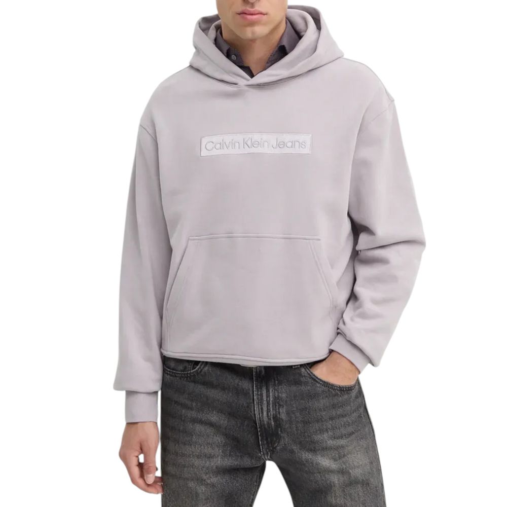 

Фиолетовый хлопковый свитер Calvin Klein Jeans