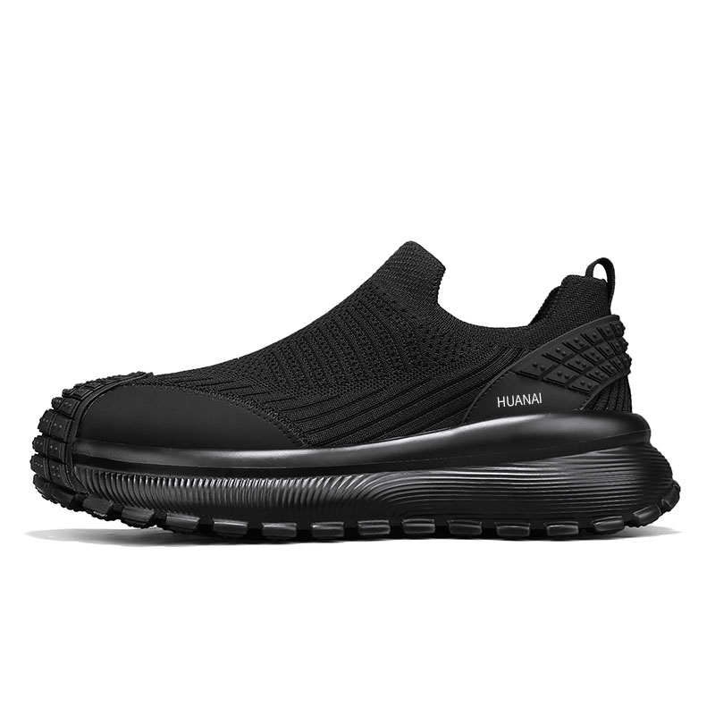 

Низкие повседневные туфли мужские HUANAI, Black