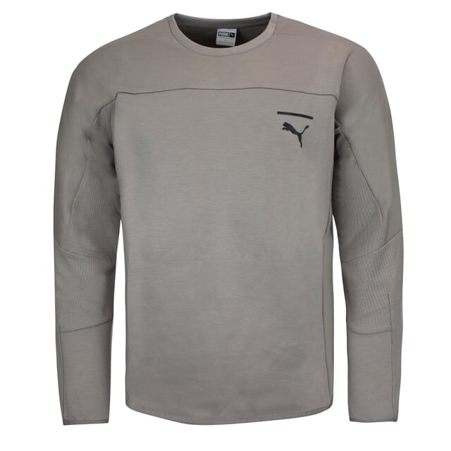 

Мужской повседневный серый топ Pace Crew 577658 38 Puma, серый