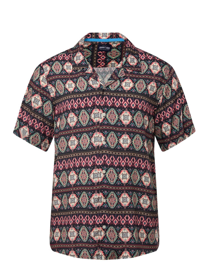 

Рубашка John F. Gee, цвет multicolor