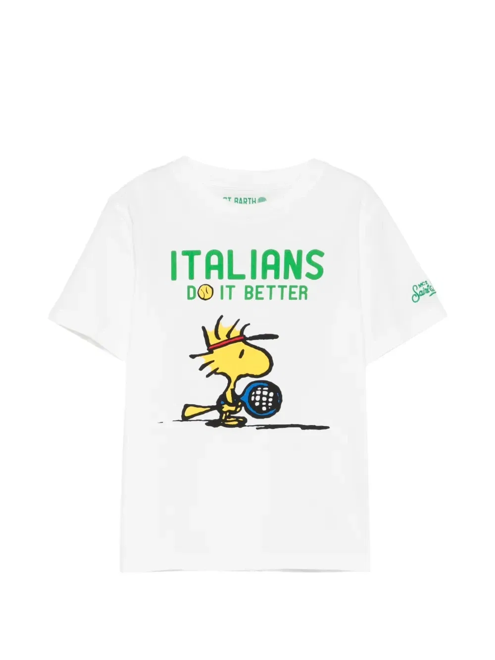 Футболка Denver из коллаборации с Peanuts MC2 Saint Barth Kids, белый