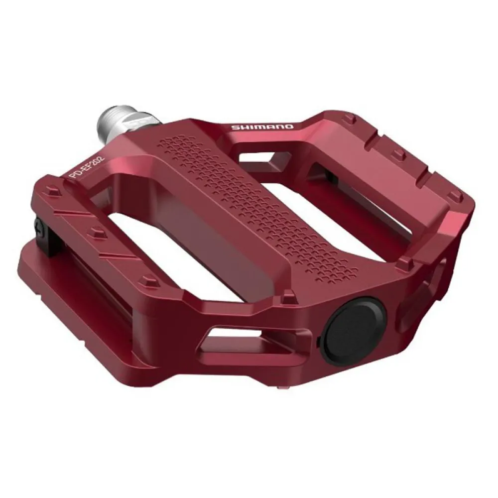 

Педали Shimano EF202 Platform, красный